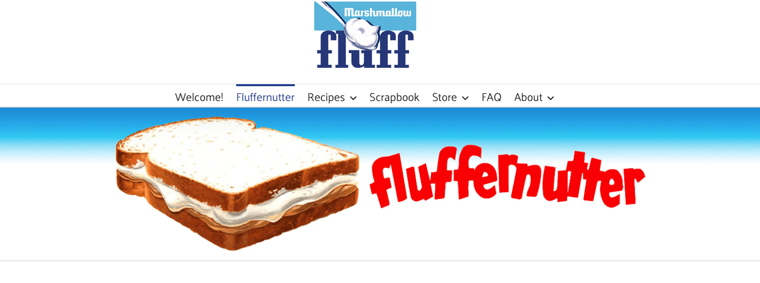 marshmellow fluff fluffernutter